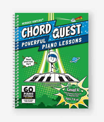 [SPIRAL BOUND VERSION] CHORD QUEST Powerful Piano Lessons Level 4: Advanced Keyboard Patterns, Chord Charts, Theory and More