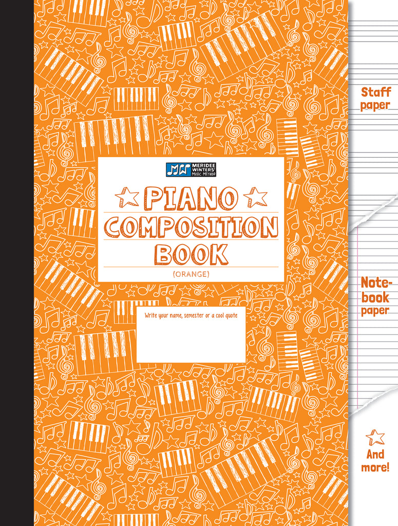 Music Composition Book Meridee Winters Music Method